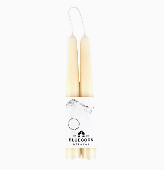 Beeswax Taper Candle Pairs (8") - Cantrip Candles