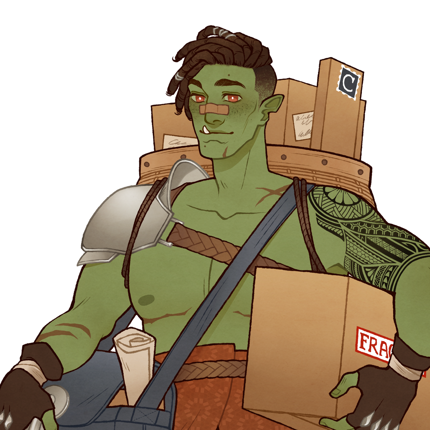 Jonah Sticker - Cantrip Characters - Cantrip Candles