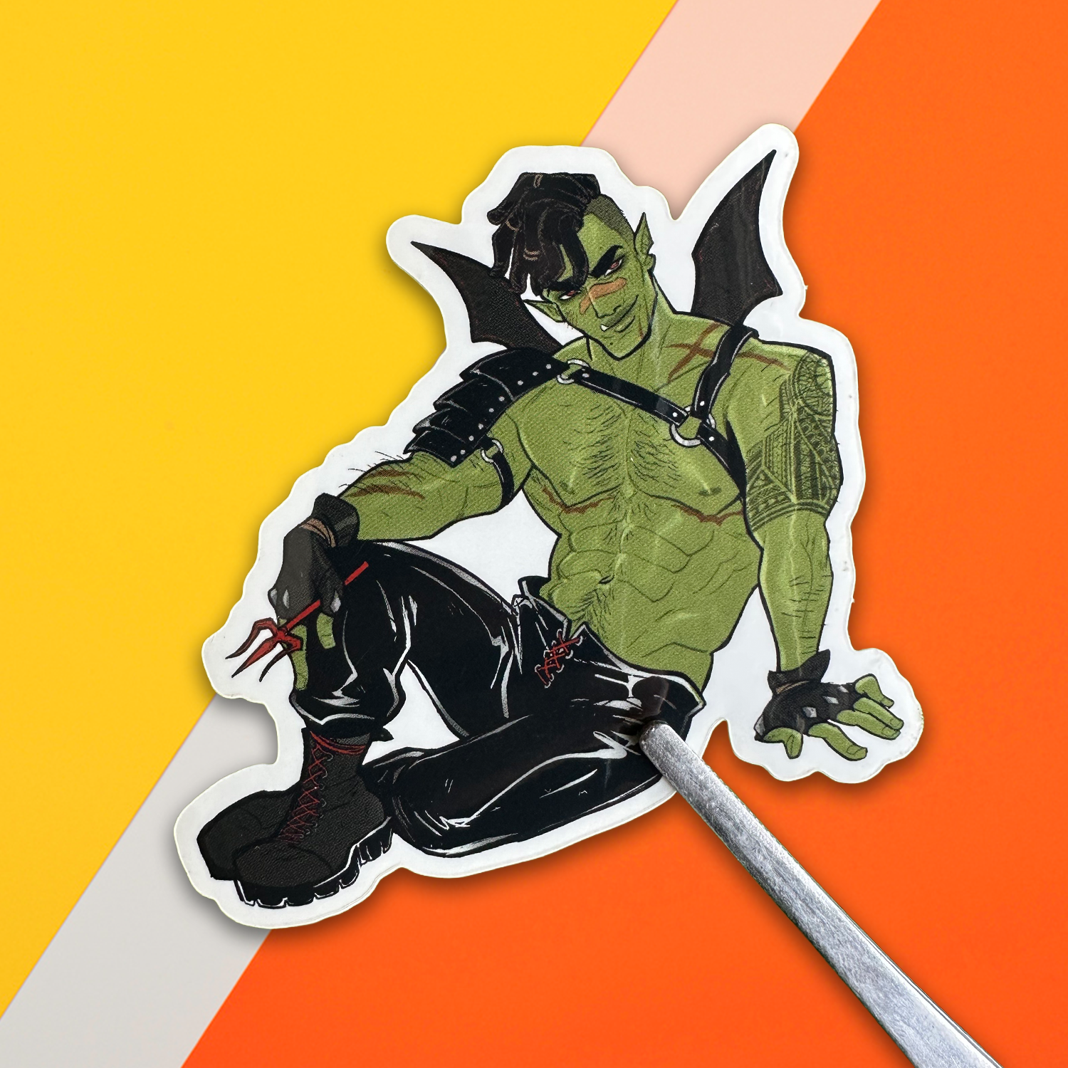 Incubus Jonah Sticker - Cantrip Candles