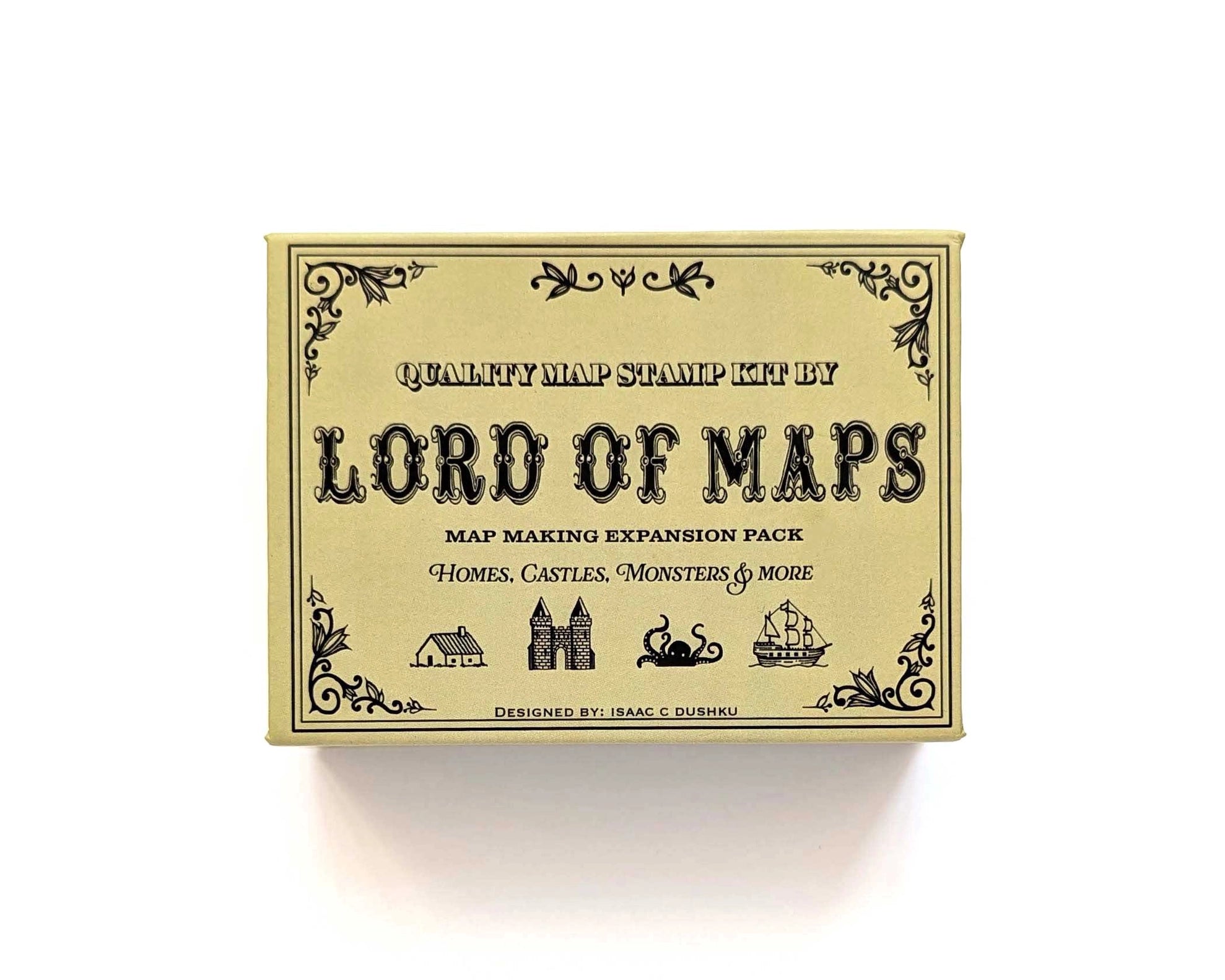 Map Making Stamp Kit - Castle Pack - Cantrip Candles
