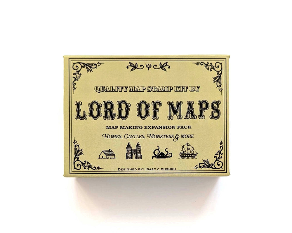 Map Making Stamp Kit - Castle Pack - Cantrip Candles