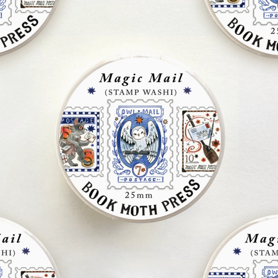 Magical Mail Stamp Washi Tape - Cantrip Candles