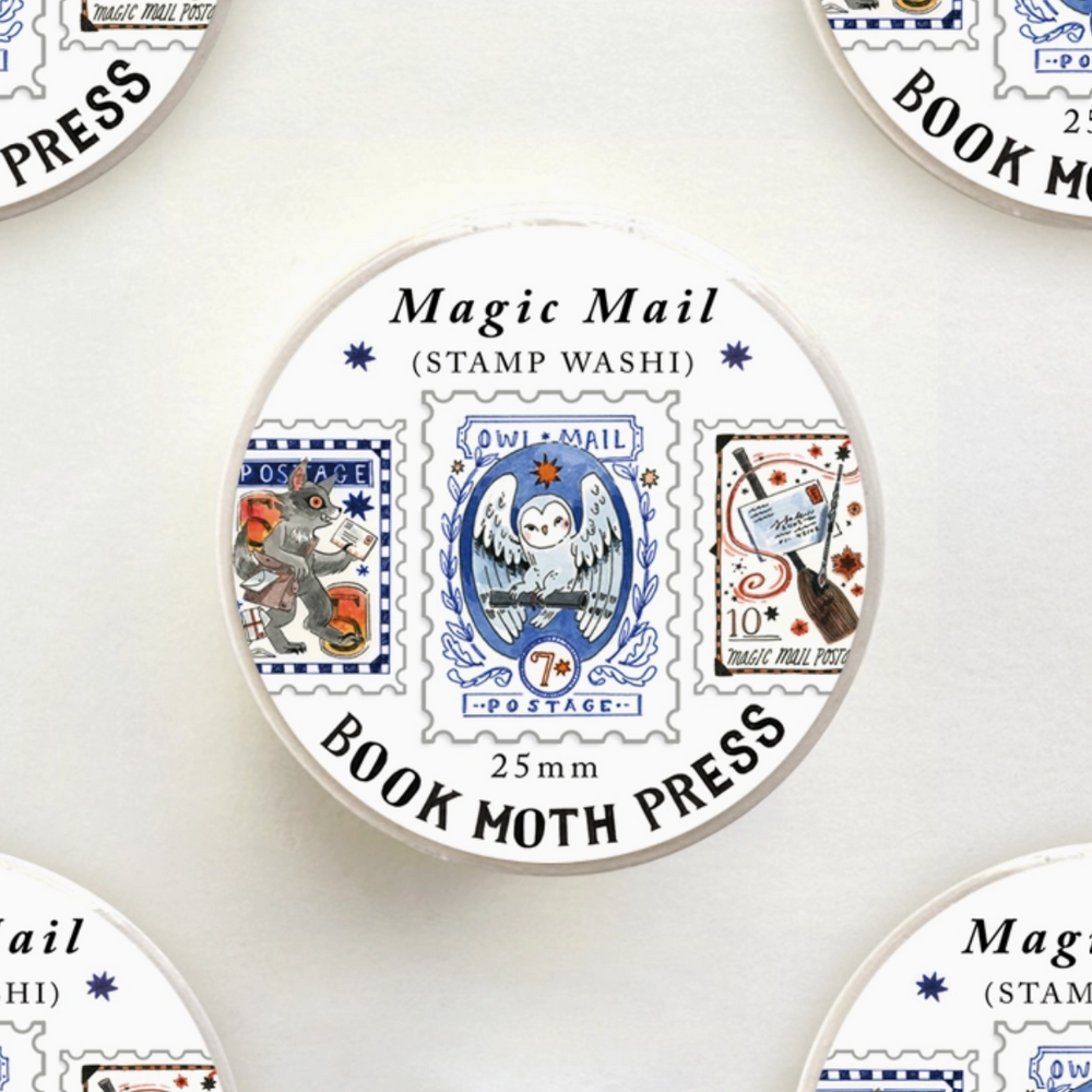 Magical Mail Stamp Washi Tape - Cantrip Candles