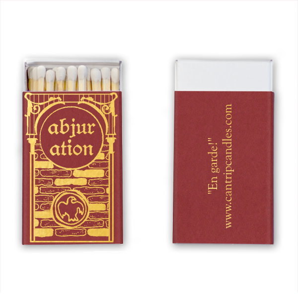Abjuration:  Matchbook - Cantrip Candles