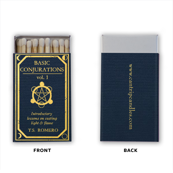 Conjuration Spells: Matchbook - Cantrip Candles