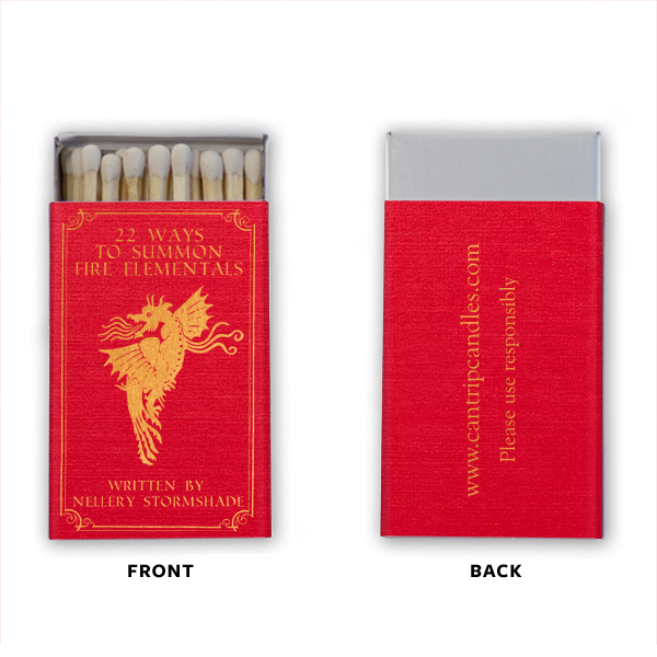 Fire Elementals: Matchbook - Cantrip Candles
