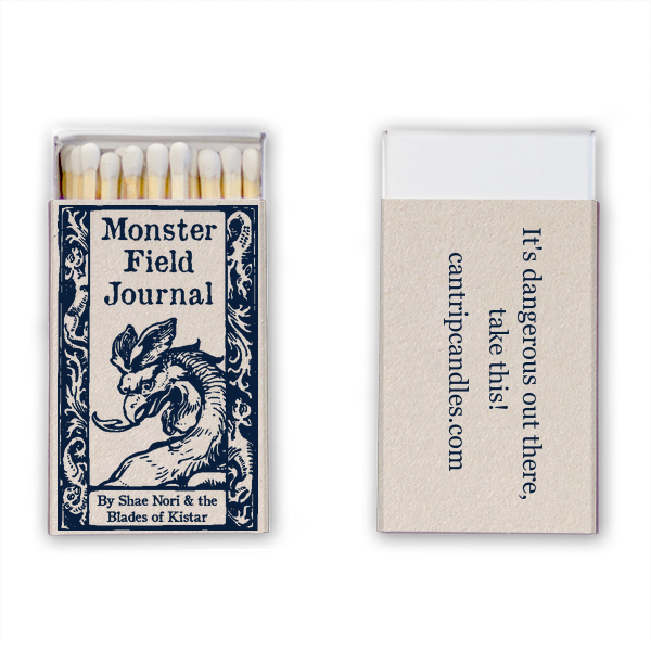 Monster Field Journal: Matchbook - Cantrip Candles