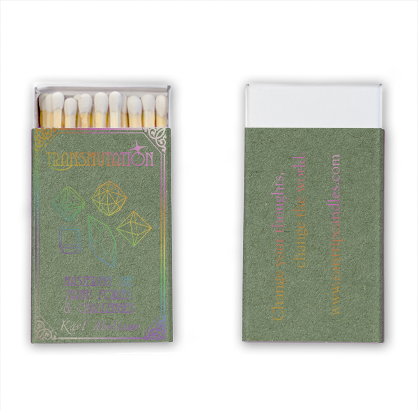 Transmutation Spellbook: Matchbook - Cantrip Candles