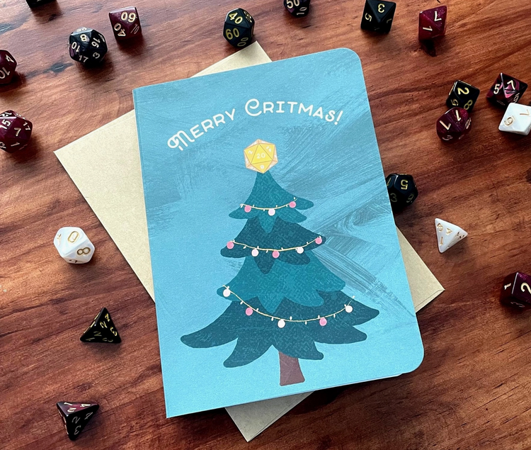 Merry Critmas Holiday Card