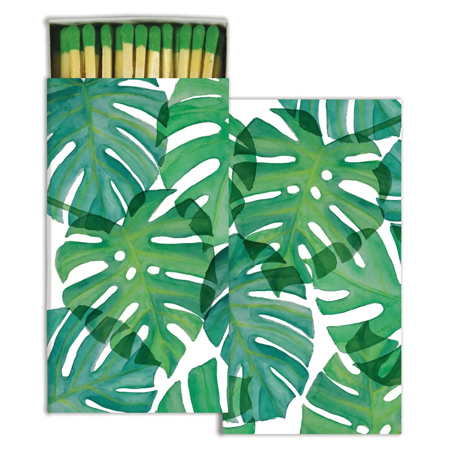 Monstera Leaf Matchbox - Large - Cantrip Candles