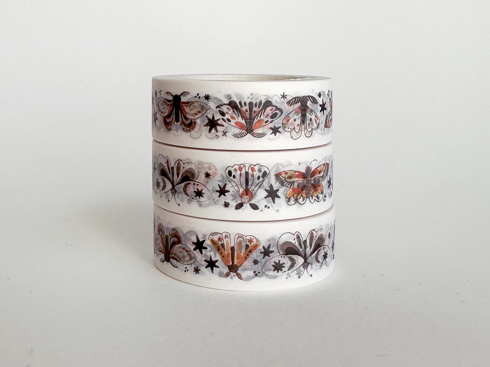Moths Washi Tape - Cantrip Candles