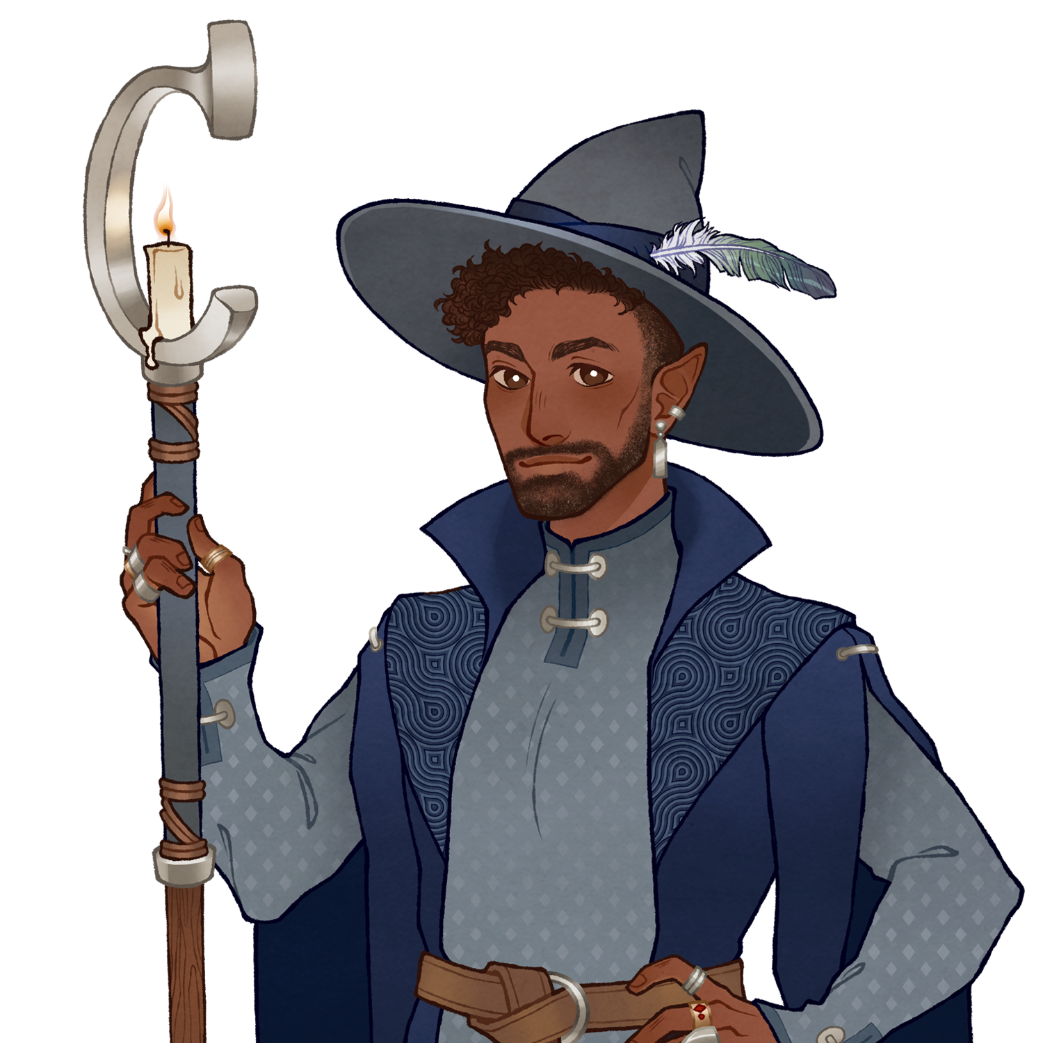 Mr. Cantrip Sticker - Cantrip Characters - Cantrip Candles