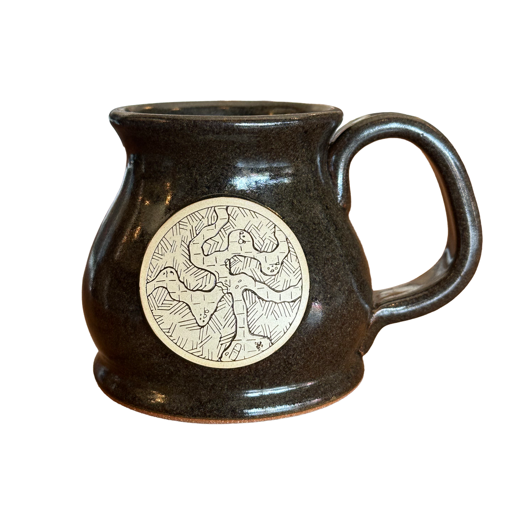 Dungeon Map Ceramic Mug - Cantrip Candles