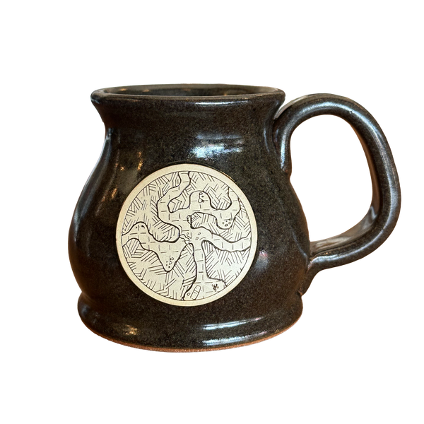 Dungeon Map Ceramic Mug - Cantrip Candles