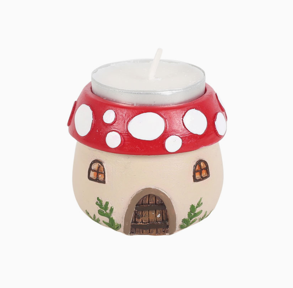 Tealight Candleholder - Mushroom House - Cantrip Candles