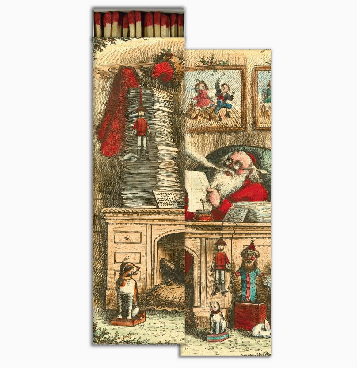 Naughty or Nice Matchbox - Large - Cantrip Candles