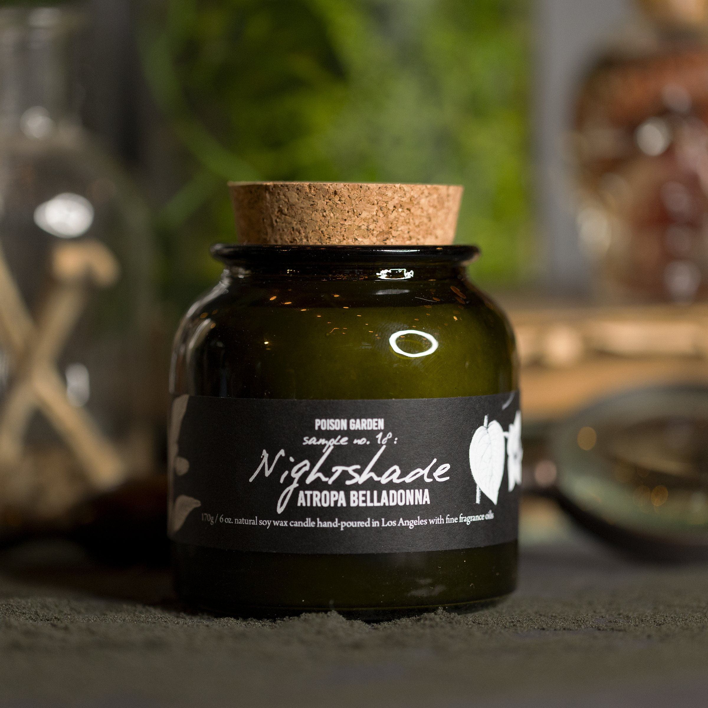 Botany: Poison Garden ~ Nightshade 🫐 - Cantrip Candles