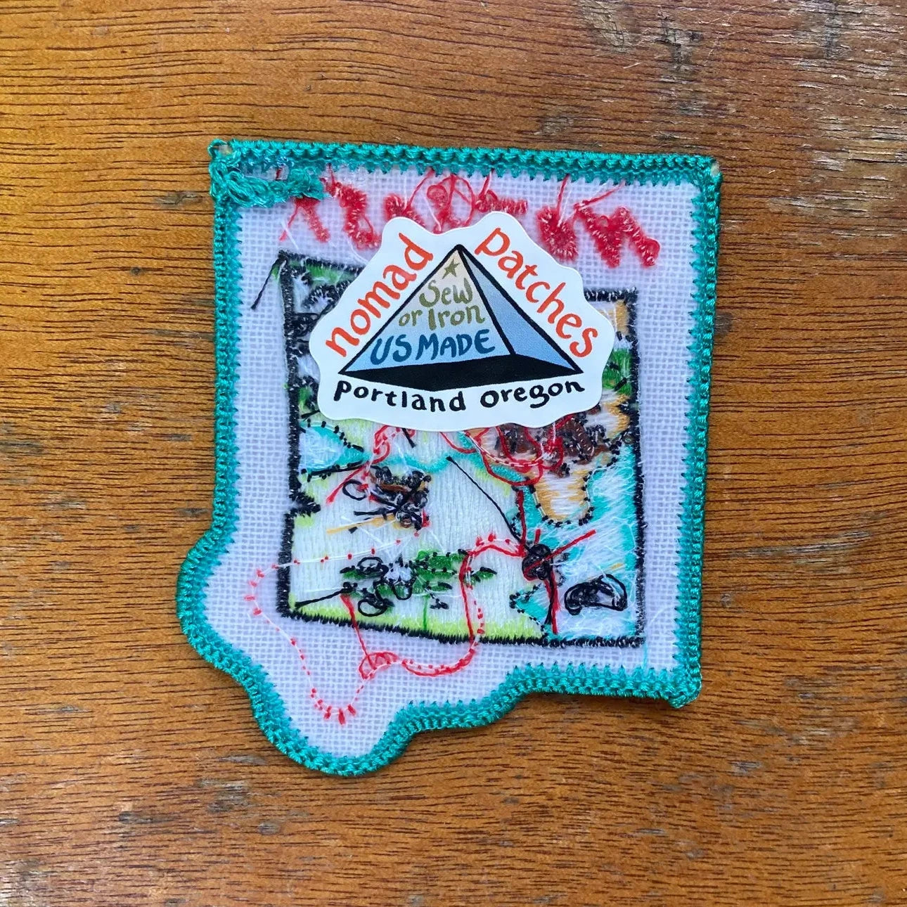 Not Lost Embroidered Patch - Cantrip Candles