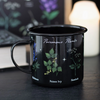 Poisonous Plants Enamel Mug - Cantrip Candles