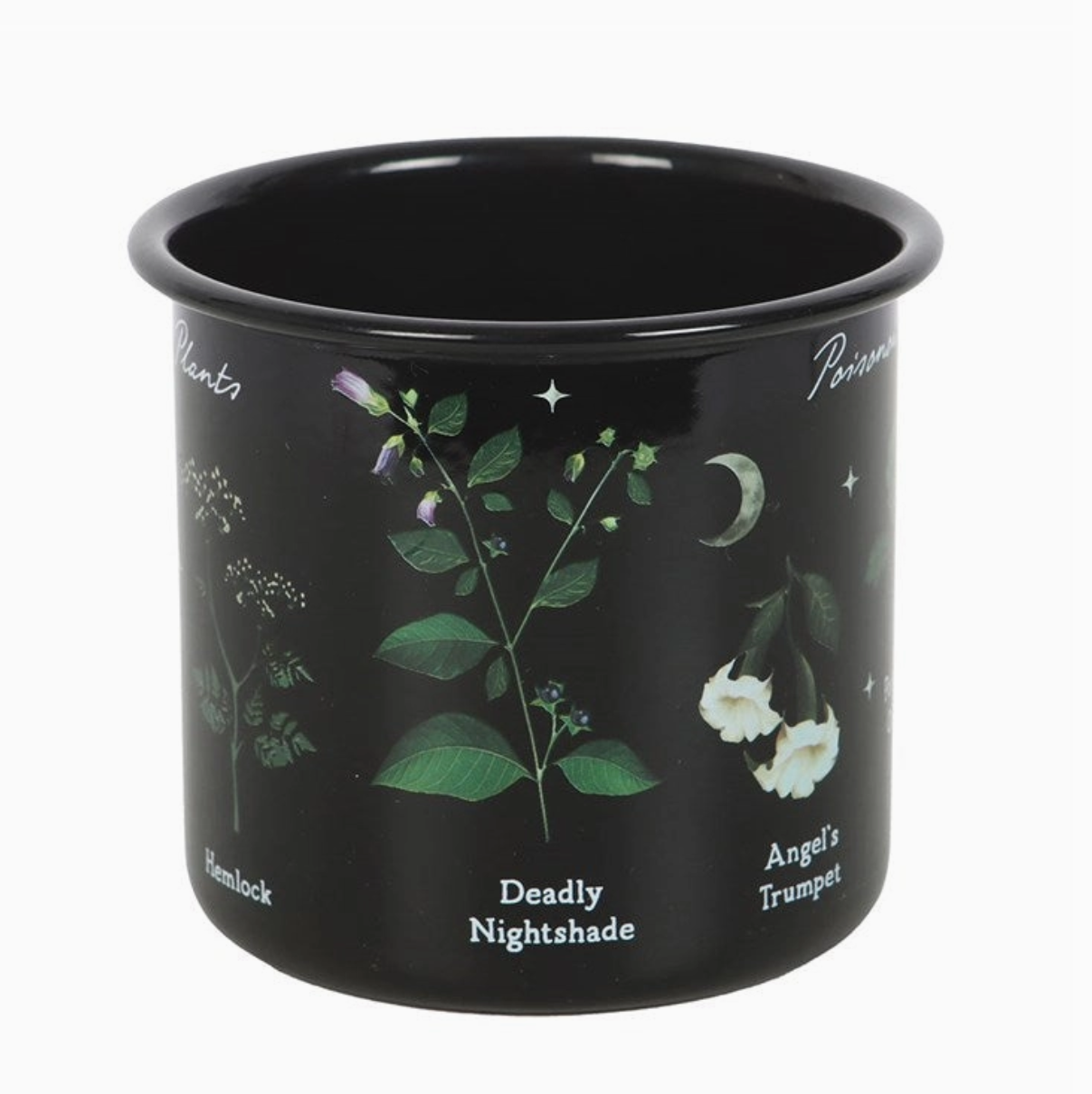 Poisonous Plants Enamel Mug - Cantrip Candles