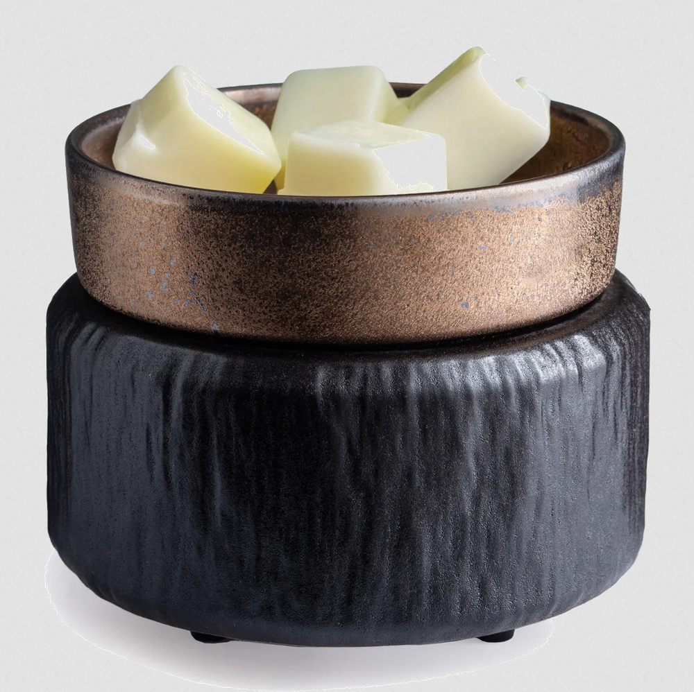 Fragrance Warmer - Primitive Black 2-in-1 - Cantrip Candles