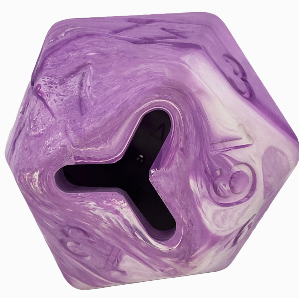 D20 Paw-lymorph Dog Chew Toy - Barbarian Strength - Cantrip Candles