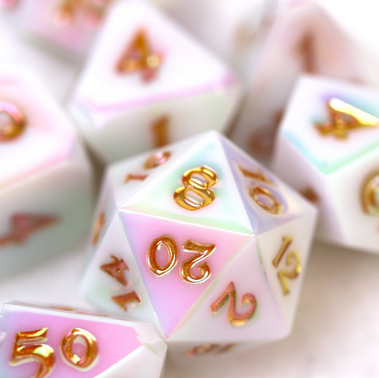 Radiant Wish 7 pc Dice Set