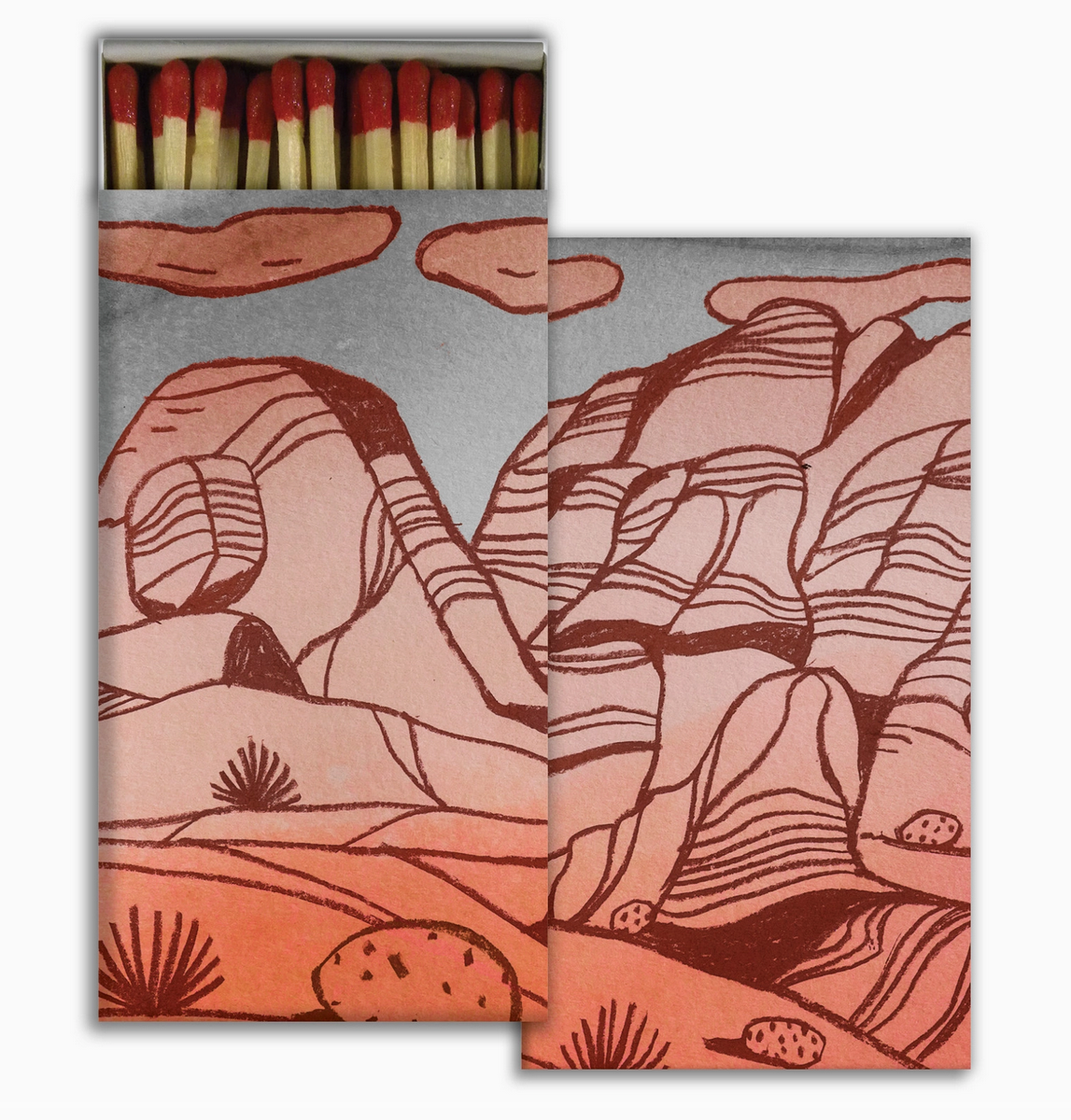 High Desert Matchbox - Large - Cantrip Candles