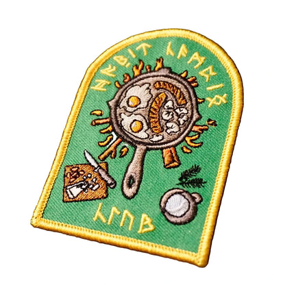 Hobbit Camping Club Embroidered Patch - Cantrip Candles
