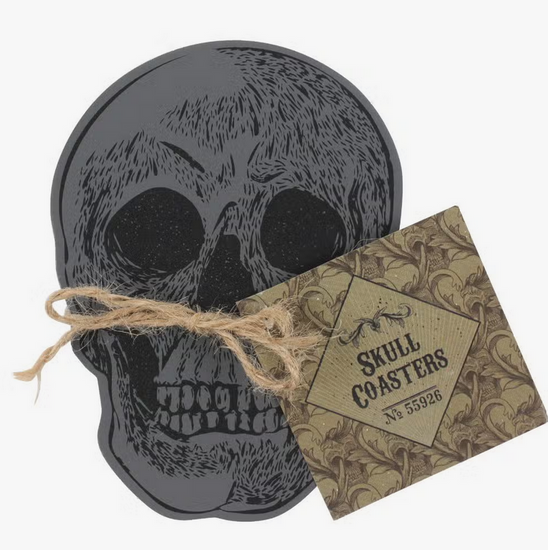 Skull Coasters - Cantrip Candles