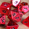 Soulscorcher 7 pc Dice Set - Cantrip Candles