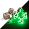 Spectral Ancient 7 pc Dice Set - Cantrip Candles