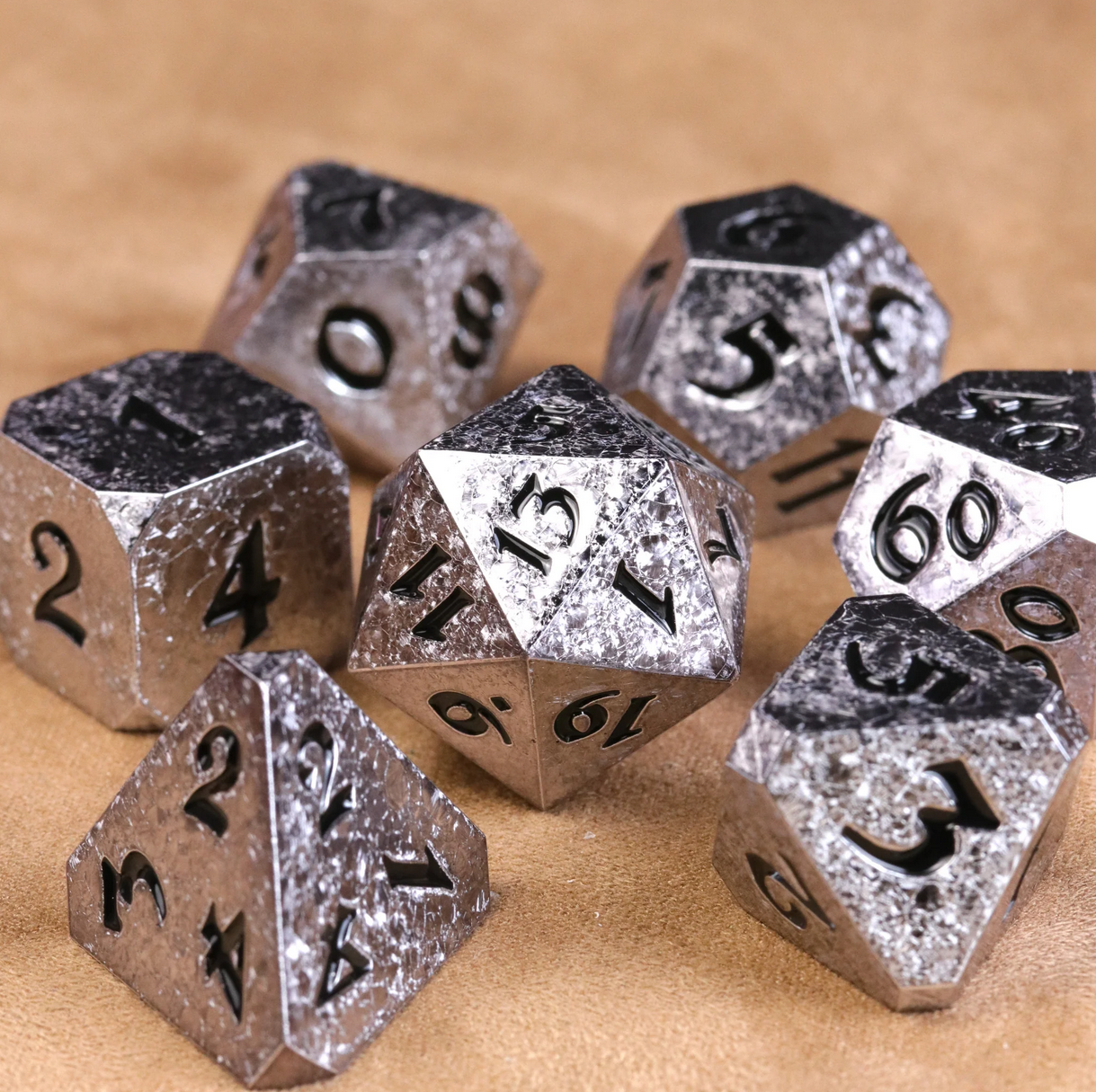 Starrazor 7 pc Dice Set - Cantrip Candles