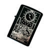 The Moon: Tarot Engraved Flip-Top Windproof Lighter - Cantrip Candles