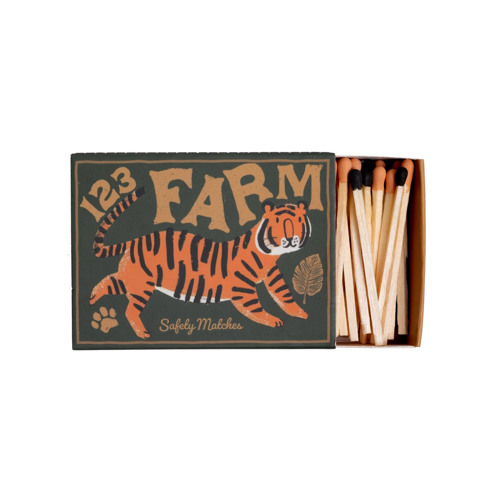 Tiger Matchbox - Medium - Cantrip Candles