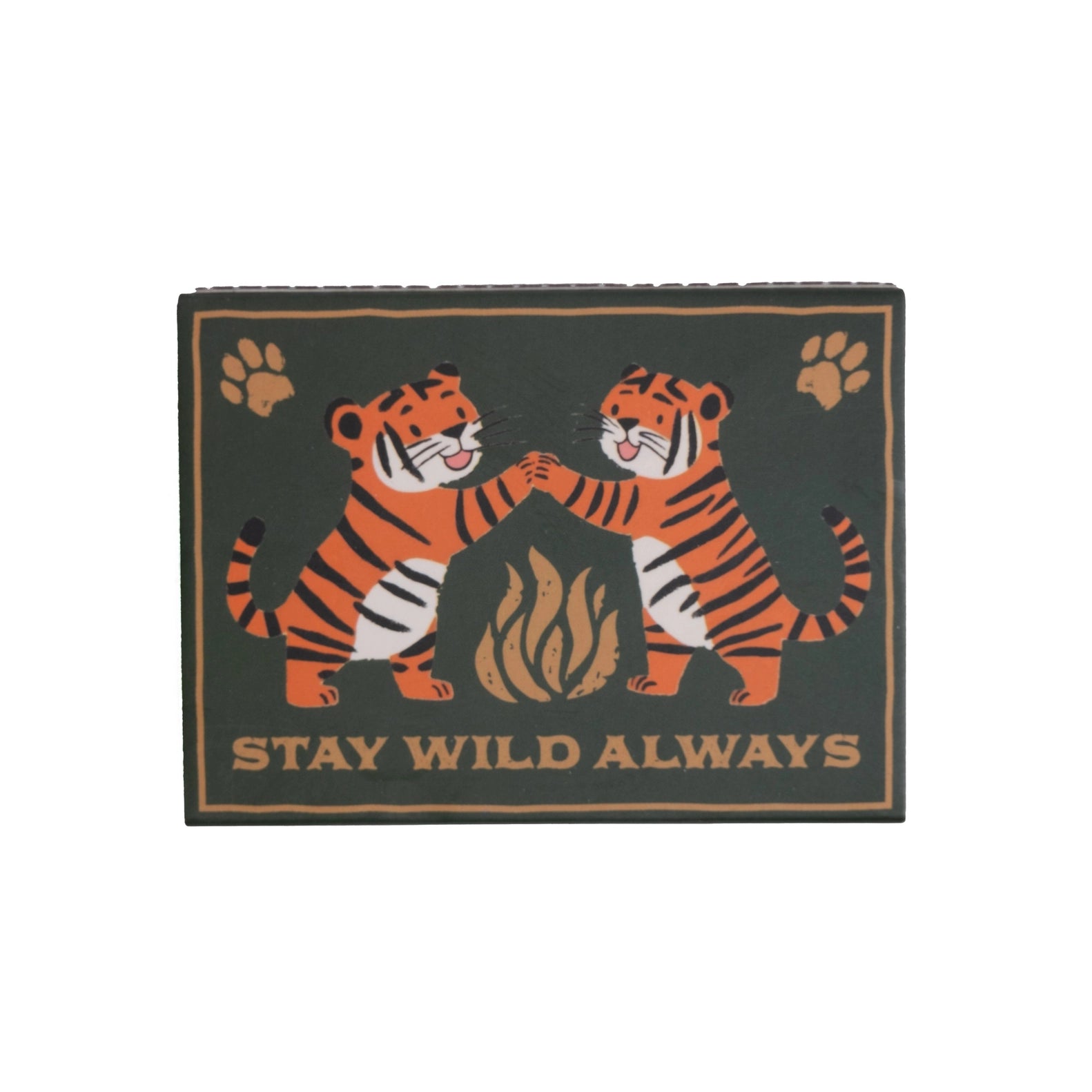 Tiger Matchbox - Medium - Cantrip Candles