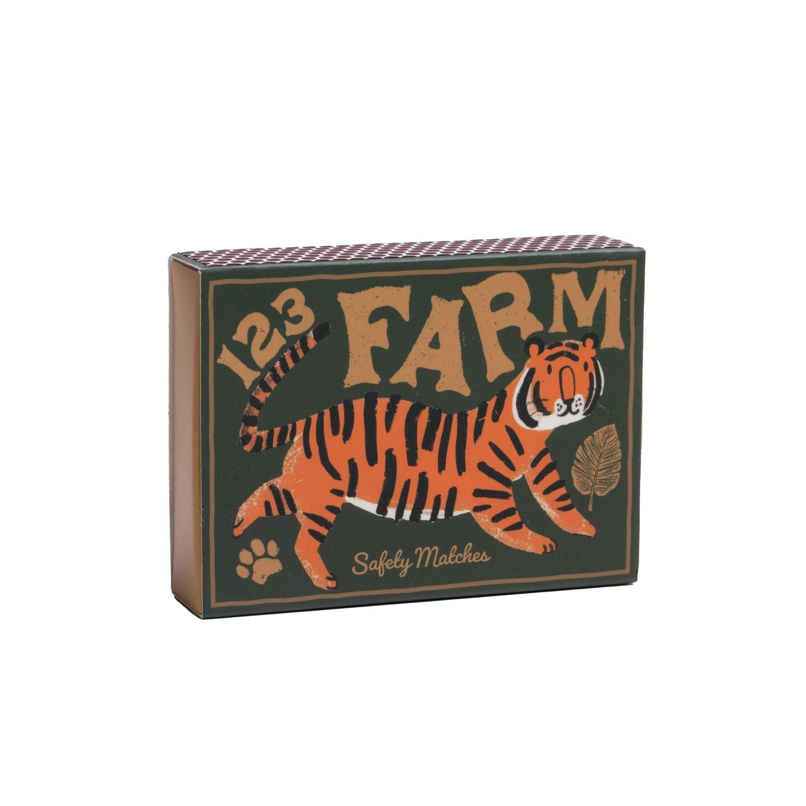 Tiger Matchbox - Medium - Cantrip Candles