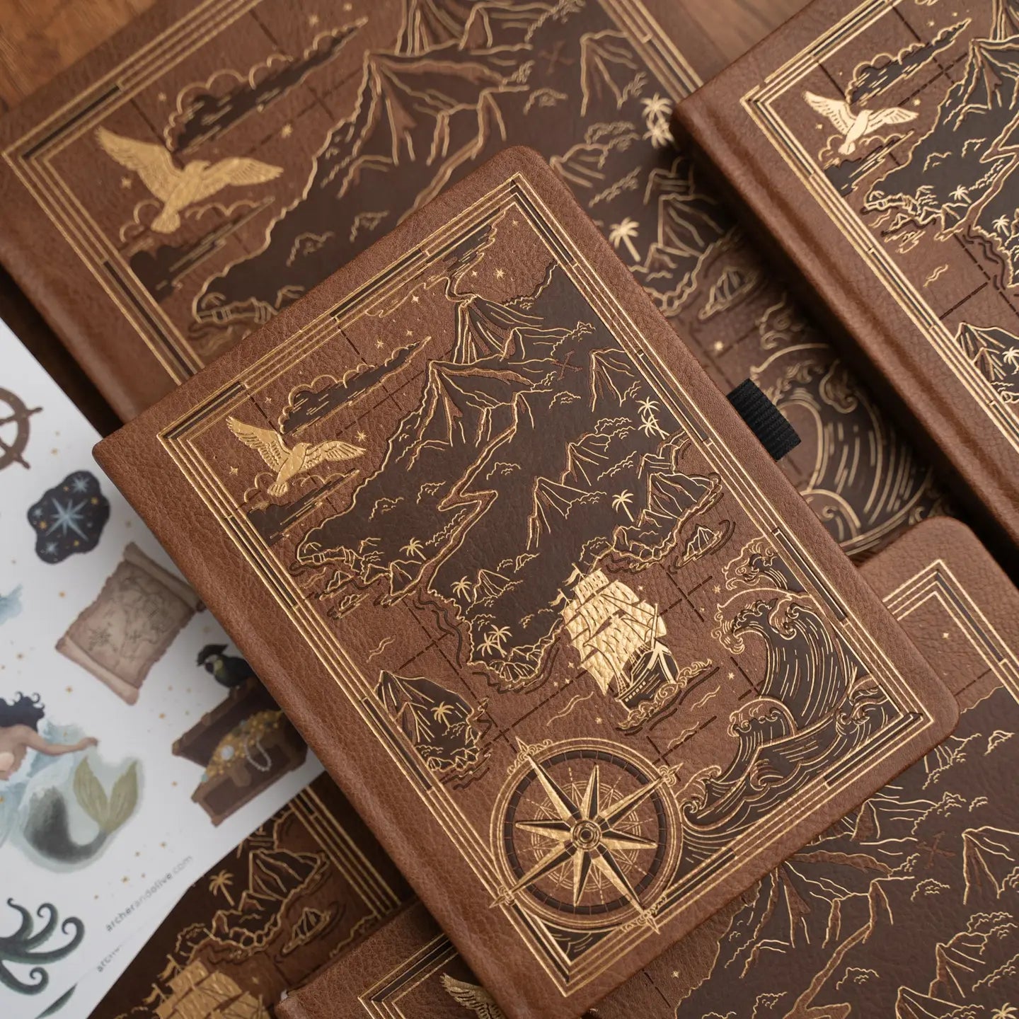 Archer & Olive - Treasure Map Notebook - Cantrip Candles