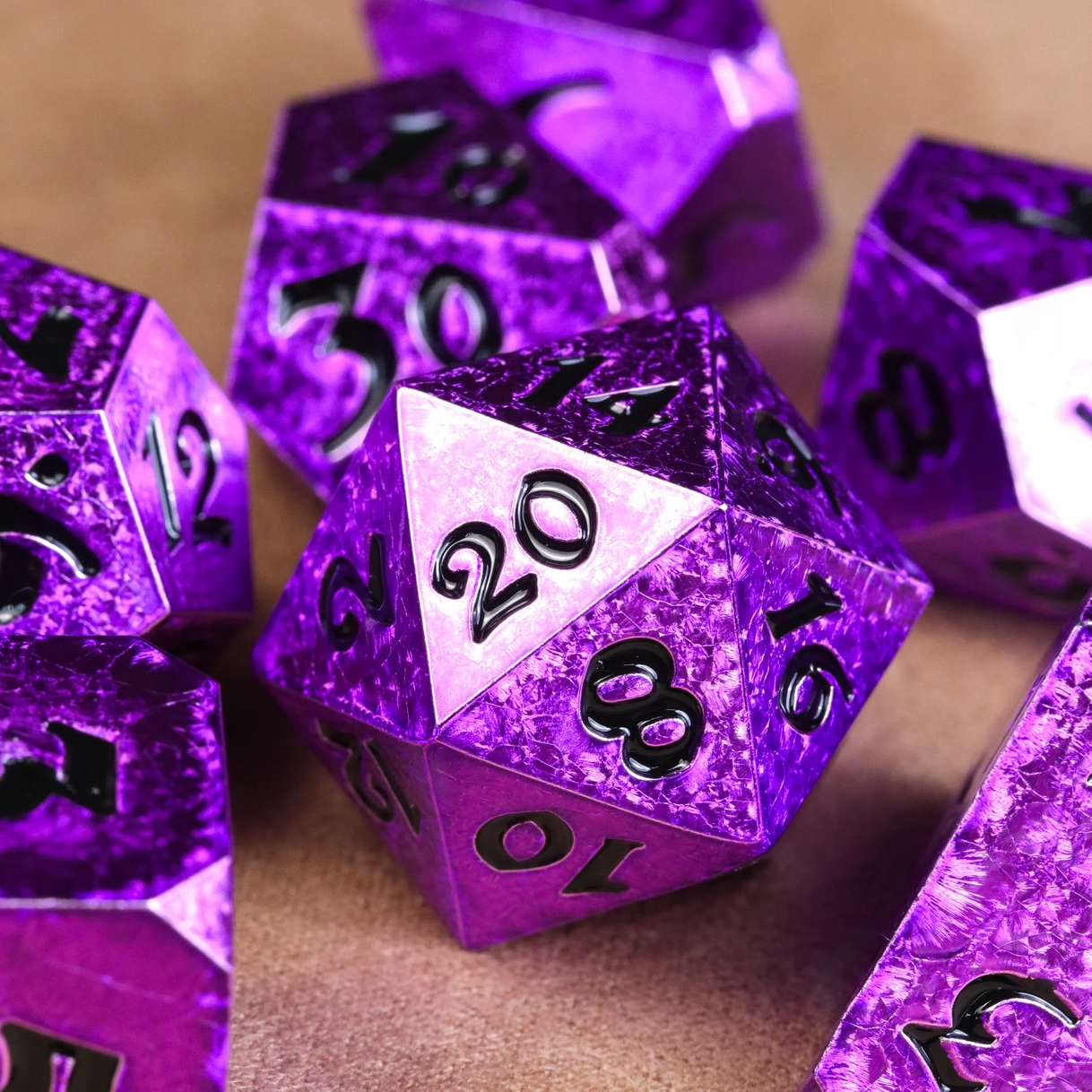 Voidreaver 7 pc Dice Set - Cantrip Candles