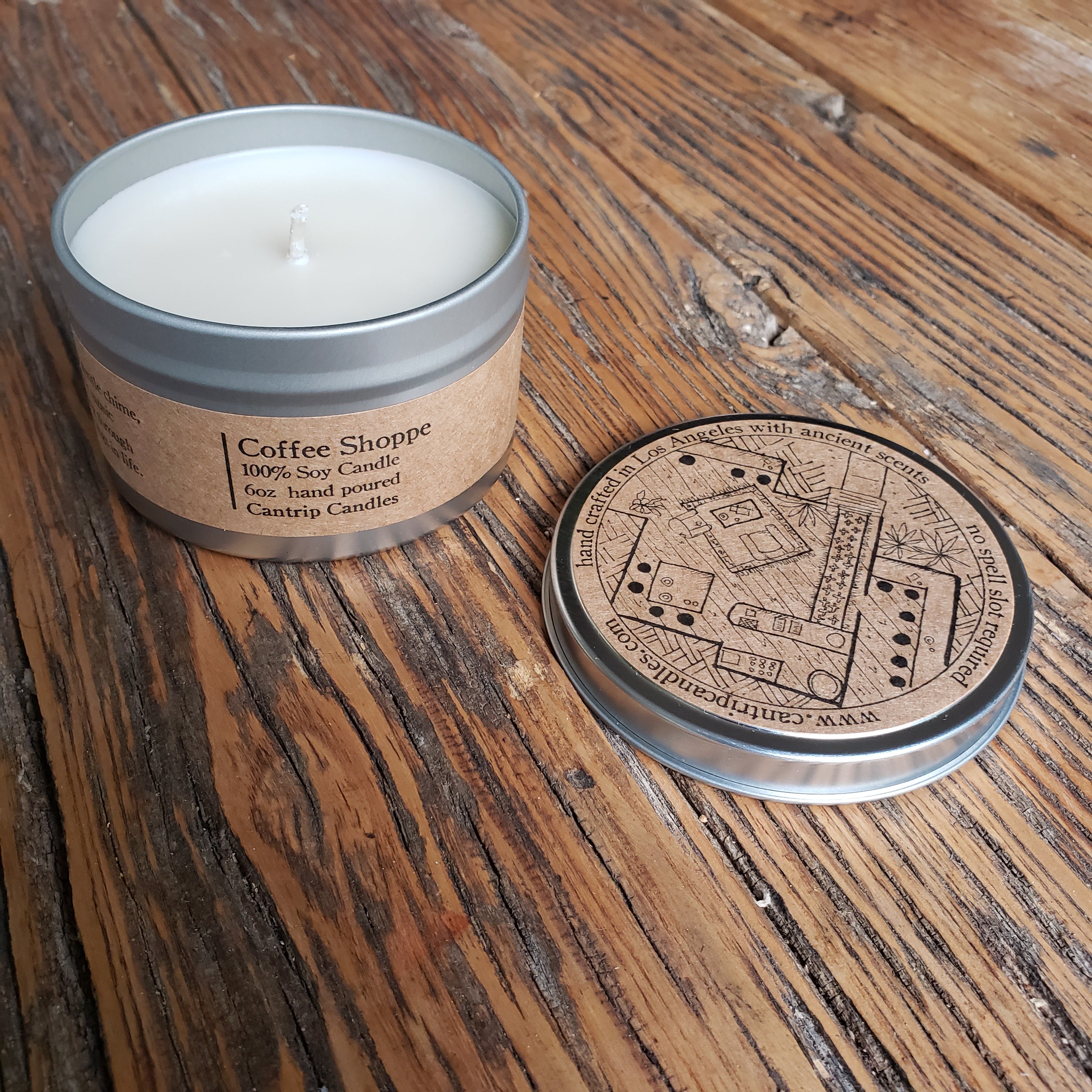 Coffee Shoppe 6oz - Cantrip Candles