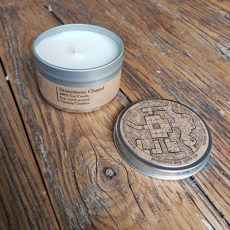 Stonemoss Chapel 6oz - Cantrip Candles