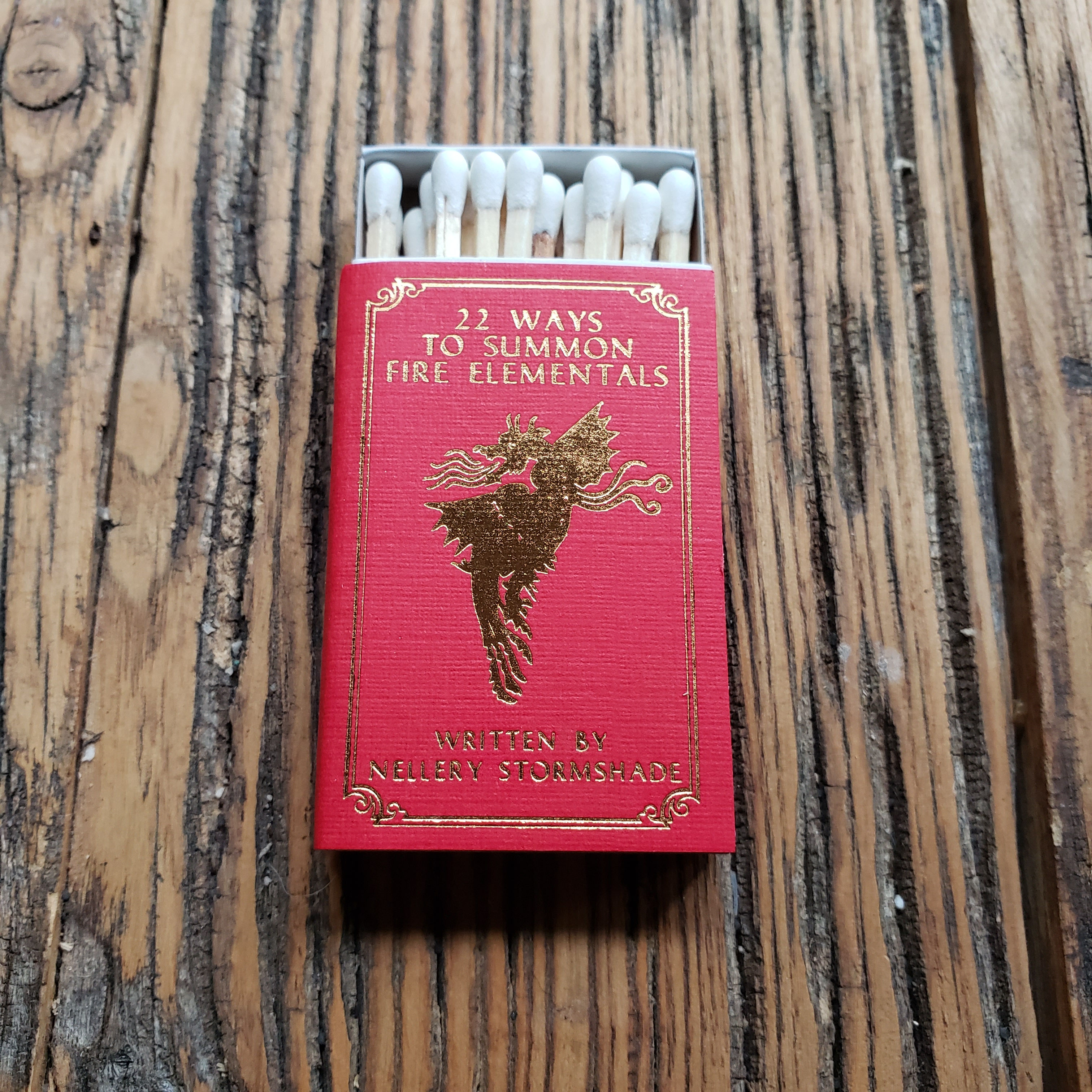 Fire Elementals Matchbook - Cantrip Candles