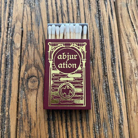 Abjuration:  Matchbook - Cantrip Candles