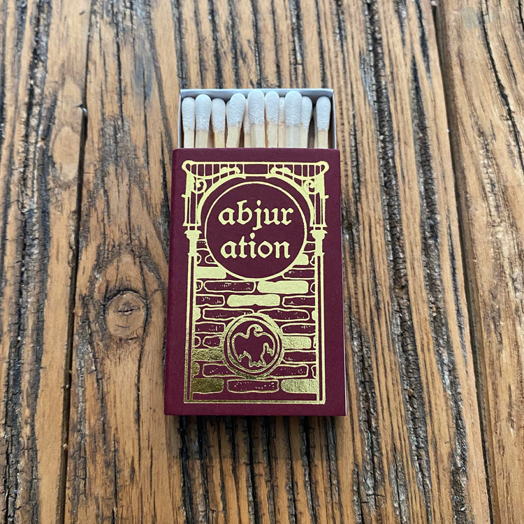 Abjuration:  Matchbook - Cantrip Candles