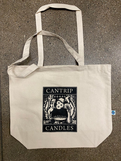 Organic Cotton Tote - Cantrip Candles