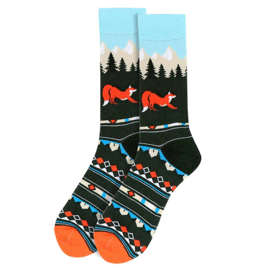 Fox Socks for Men - Cantrip Candles