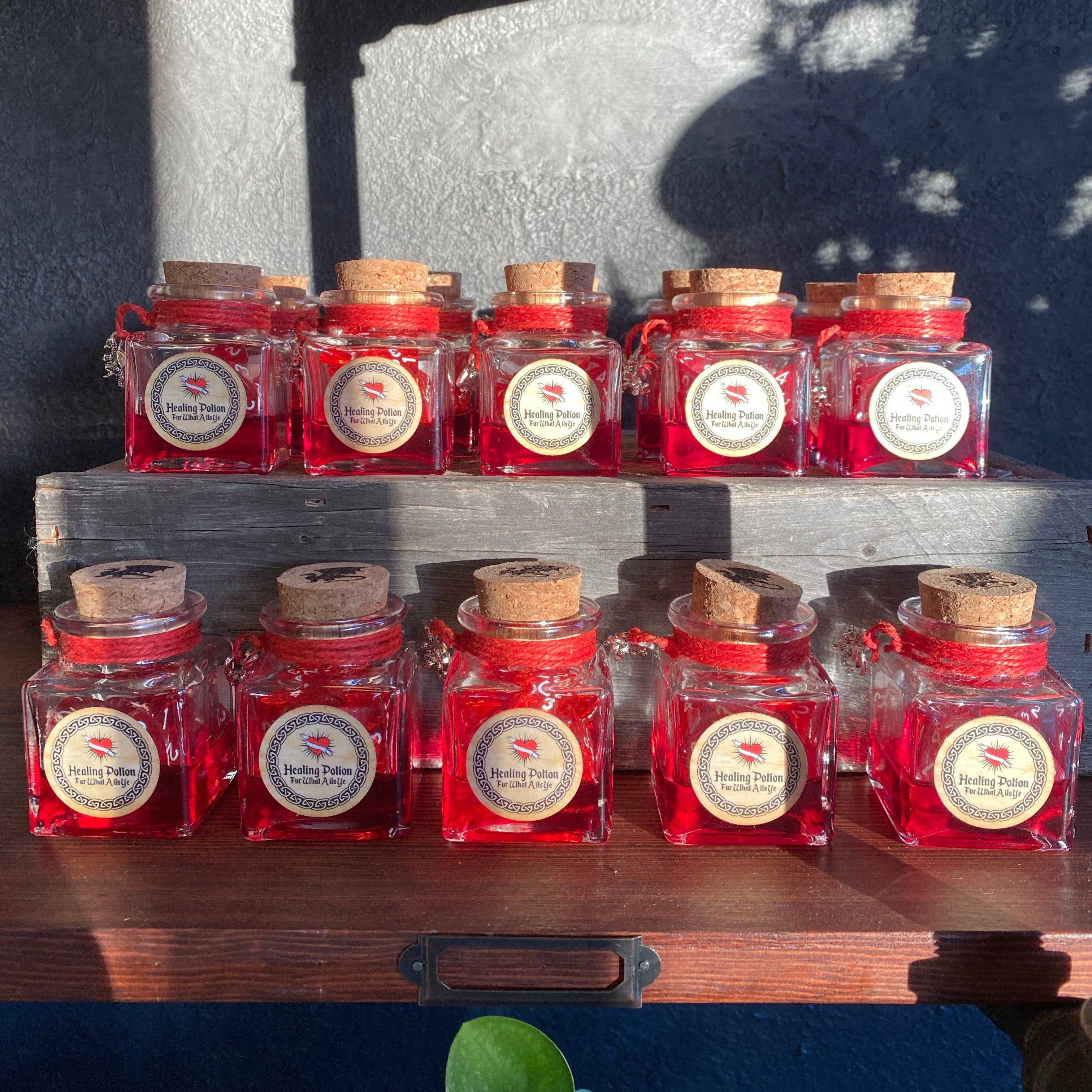 Healing Flask - Cantrip Candles