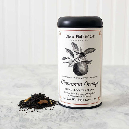 Cinnamon Orange Spice - Loose Tea in Signature Tea Tin - Cantrip Candles