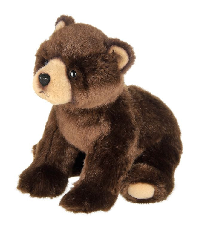 Bear - Grizby Plush Brown Bear Stuffed Animal - Cantrip Candles
