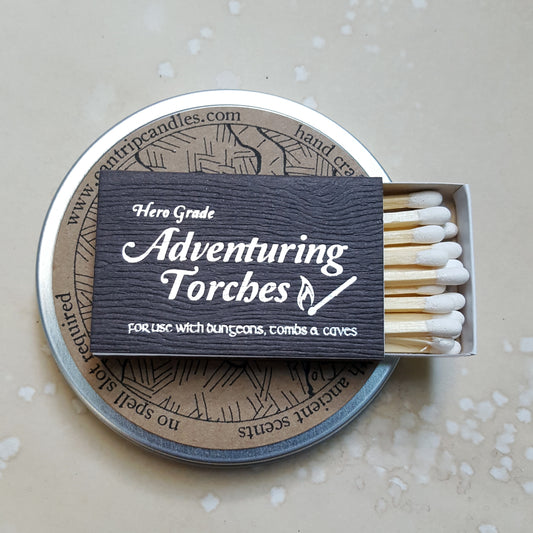 Adventuring Torches: Matchbook - Cantrip Candles